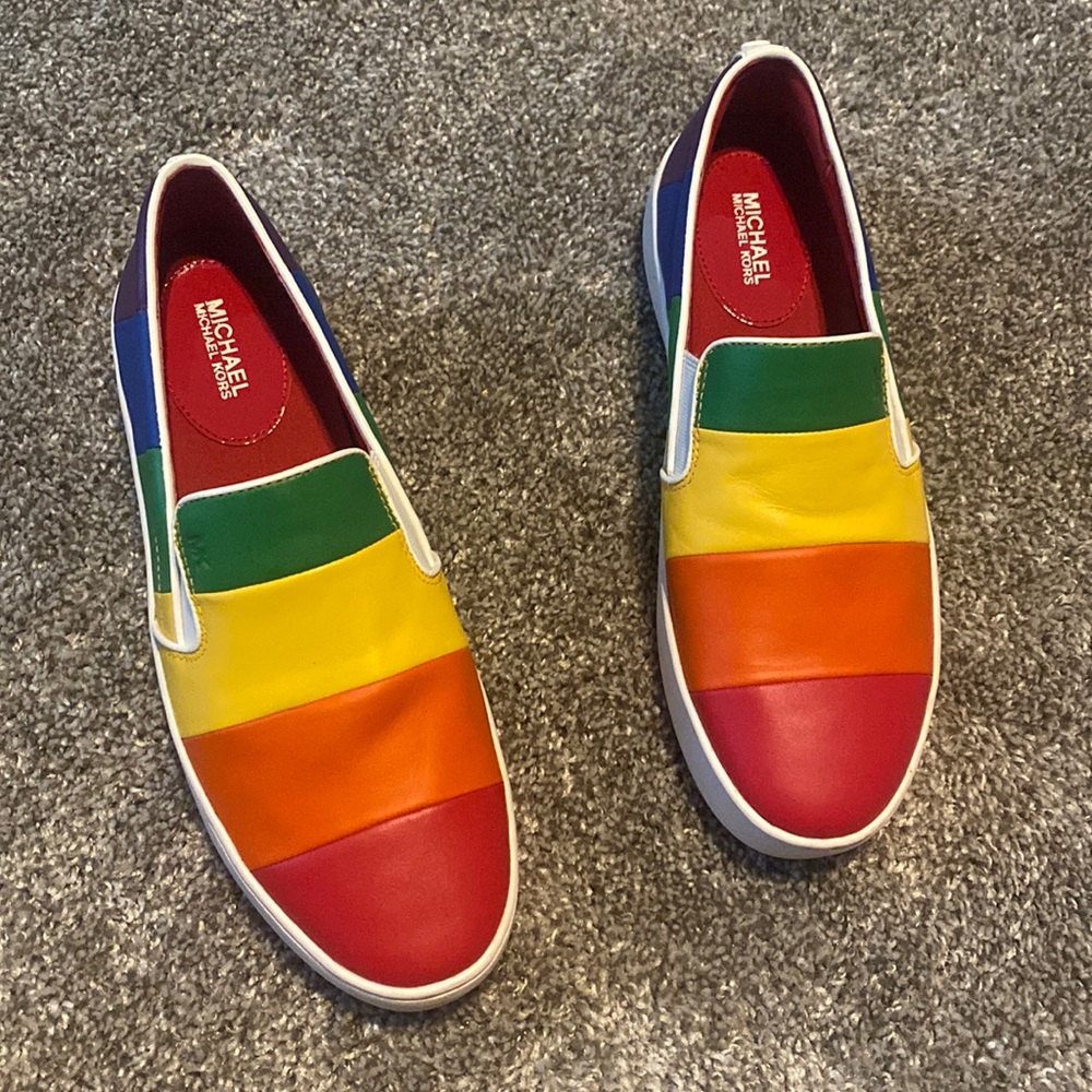 Limited edition Pride Michael Kors sneakers